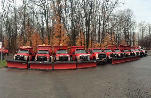 Snow Plowing by Curti's Landscaping in Rockland County NY