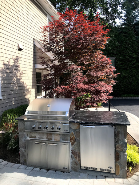 hardscape outdoor kitchen in ridgewood nj